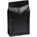 Sáček s plochým dnem | černý mat | ZIP | ventil obsah 250g (130 x 225 + 65 mm) – Zboží Mobilmania