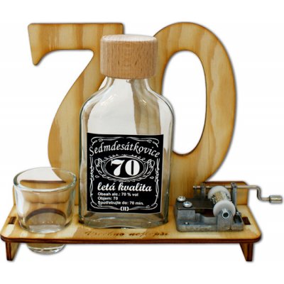 KupMa Značka na výročí 70 let s flašinetem – Zbozi.Blesk.cz