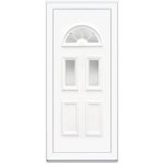 Solid Elements Vchodové dveře Maki, 90 L, 1000 × 2100 mm, plast, levé, bílé, prosklené W1DRBCZTK1.0002 – Zboží Mobilmania