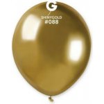 Gemar #088 Balónek SHINY 13 cm 5 zlatý – Zboží Dáma