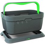 Rati Luxusní nákupní košík s podstavcem do auta - | basket, zelený – Hledejceny.cz
