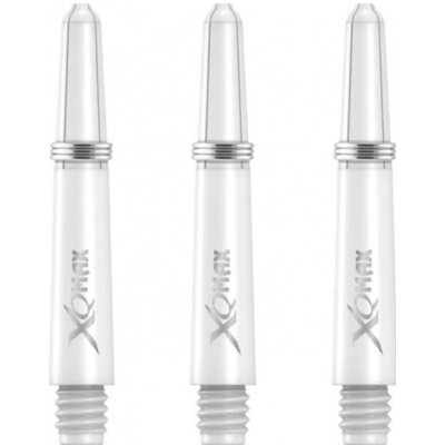 XQMax Darts Solid Colour with Logo - short - white