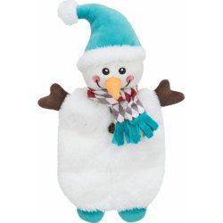 Xmas SNOWMAN vánoční sněhulák plyš bez výplně 12 cm