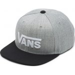 Vans Drop V II Snapback Heather Gray/Black – Sleviste.cz