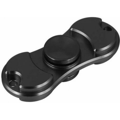 Lighter Fidget Spinner kovový černý – Zboží Dáma