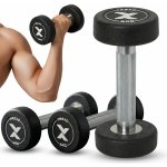 XTREXO Pro Gumová litinová činka 4 kg – Hledejceny.cz