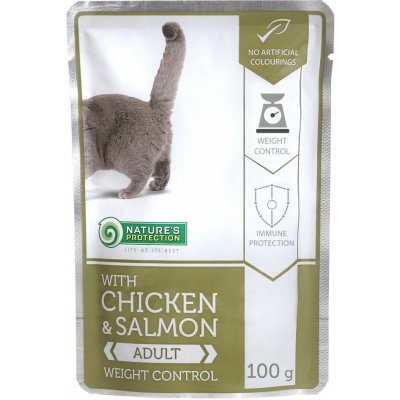 Nature's Protection Cat Weight Control 100 g – Zboží Mobilmania