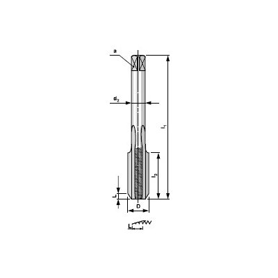 BUČOVICE TOOLS Závitník ruční sadový pn 8/3015 unf 12-28 2n no iii. (1160123) – Zboží Mobilmania