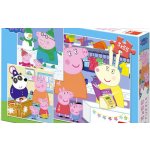 Dino Peppa pig: veselé odpoledne 3 x 55 dílků – Zboží Dáma