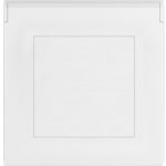 Vysavačová zásuvka ABB Levit - bílá/bílá – Zboží Mobilmania