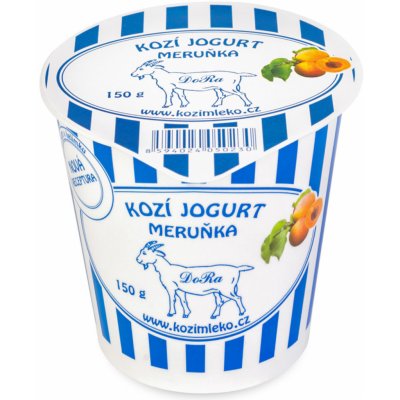 Biofarma DoRa Kozí jogurt ochucený meruňka 150 g