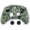 Obal a kryt pro herní konzole Spartan Gear Controller Silicon Skin Cover and Thumb Grips - Green Camo XONE XSX