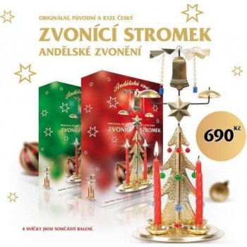 Andělské zvonění zvonící stromek