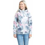 Meatfly dámská technická mikina Alisha bílá/šedá/růžová – Zboží Dáma