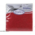 Wimex ubrousky Premium dekor R bordové 50ks 40x40cm – Zboží Dáma