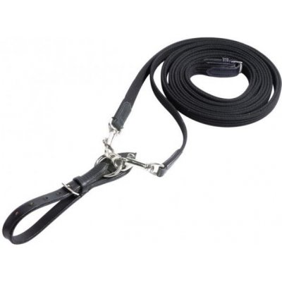 BUSSE Průvlečné otěže Snaps bavlněné černé – Zboží Mobilmania