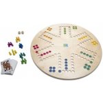 Dřevěná oboustranná desková hra Člověče, nezlob se s kartami a Husa – Zbozi.Blesk.cz