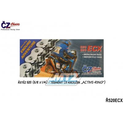 ČZ Chains Řetěz 520 ECX 112