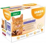 Kapsičky IAMS výběr ze suchozemských mas v omáčce Multipack 1020g