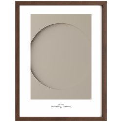 Idealform Poster no. 6 Round composition Barva: Smokey taupe, Velikost: 300x400 mm