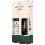 Laphroaig whisky 10y 40% 0,7 l (dárkové balení 2 sklenice) – Hledejceny.cz