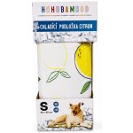 Huhubamboo chladící podložka citrón 50x40 cm S – Zbozi.Blesk.cz