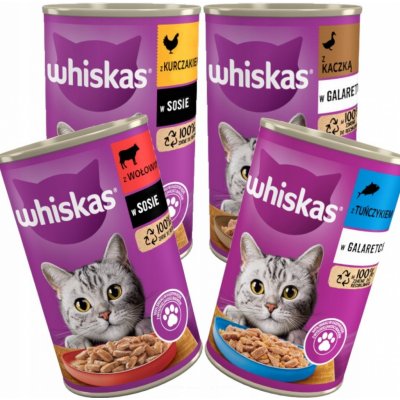 Whiskas Adult 4 x 0,4 kg – Zbozi.Blesk.cz