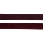 Pro Háčkování Suchý zip, 20 mm, komplet tmavá bordó – Hledejceny.cz