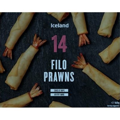 Iceland Prémiové krevety křupavém filo těstíčku 375g – Sleviste.cz