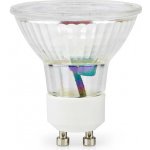 NEDIS LED žárovka GU10/ PAR16/ 3 W/ 220 V/ 230 lm/ 2700 K/ teplá bílá/ čirá – Hledejceny.cz