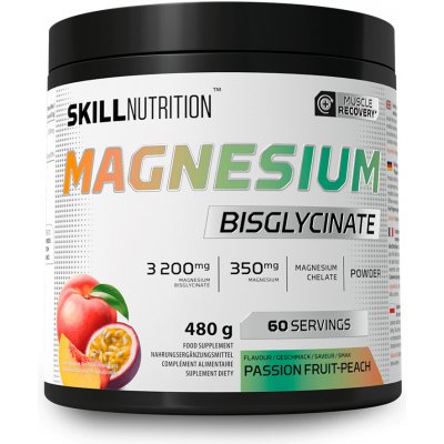 Skill Nutrition Magnesium Bisglycinate 480 g mango - maracuja – Hledejceny.cz