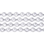Krystalová girlanda 1,8 cm x 1 m průhledná – Hledejceny.cz