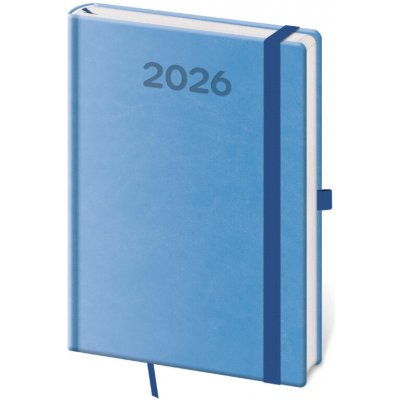 Helma A5 Denní 2026 světle modrý – Zboží Živě