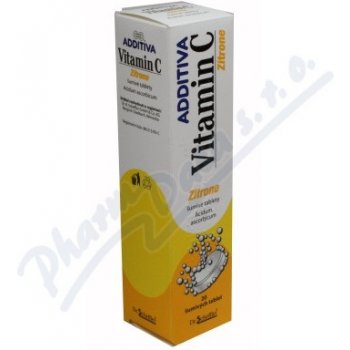 ADDITIVA VITAMIN C ZITRONE POR 1000MG TBL EFF 20