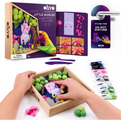 OKTO SENSORY ART 3D Výtvarná modelovací sada DIY s dřevěným rámem Netopýr – Hledejceny.cz