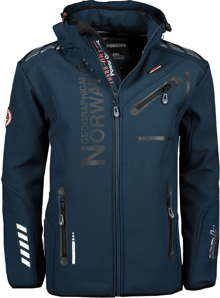 Geographical Norway Royaute Men softshell tmavě modrá