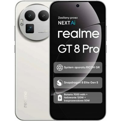 realme GT 8 Pro 5G 16GB/512GB White – Zboží Živě