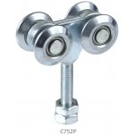 Vozík závěsný Combi Arialdo, 4 kladky, do 75 kg – Zboží Mobilmania