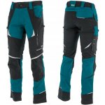 Sara Workwear Strečové kalhoty COTTONFLEX černé petrolejové – Hledejceny.cz