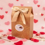 La Suissa Tartufi Assortiti italské čokoládové lanýže v elegantním dárkovém balení 150 g – Zboží Dáma