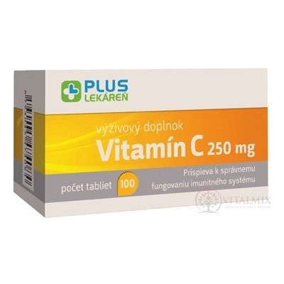 Plus Lékárna Vitamin C 250 mg 100 tablet – Zboží Mobilmania