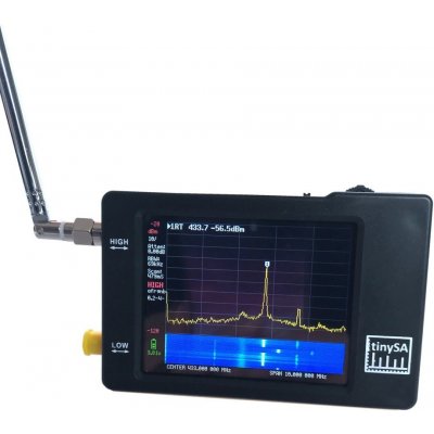 NanoLab tinySA přenosný spektrální analyzátor a generátor – Zbozi.Blesk.cz