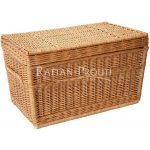 HRADIL H048 Proutěná truhla 60 x 38 x 38 cm přírodní – Sleviste.cz