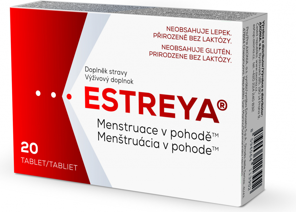 ESTREYA Menstruace v pohodě 20 tablet