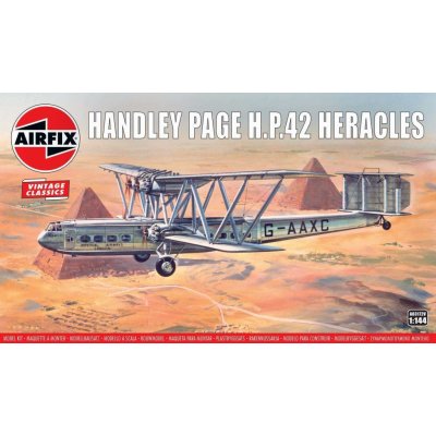 Airfix Classic Kit VINTAGE letadlo A03172V Handley Page H.P.42 Heracles 1:144
