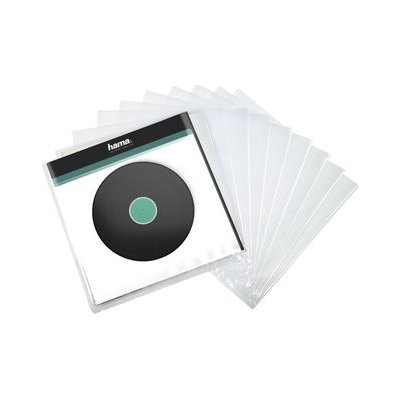 Hama vnější ochranné obaly na gramofonové desky (vinyl/LP), průhledné, 10 ks – Zboží Mobilmania