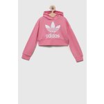 adidas Dětská mikina Originals růžová – Zbozi.Blesk.cz