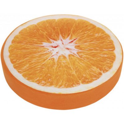 Bellatex ORESTE kulatý - pomeranč, 38 cm – Zboží Mobilmania