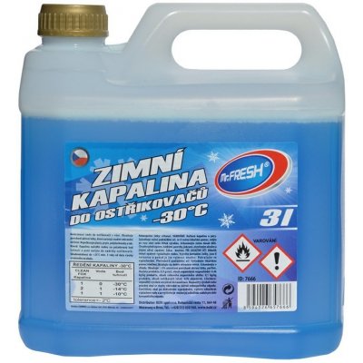 Mr. FRESH Zimní kapalina do ostřikovačů -30°C 3 l – Hledejceny.cz