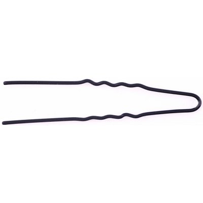 Vlnitá vlásenka Duko 452B - 4,5 cm, černá - 20 ks – Hledejceny.cz